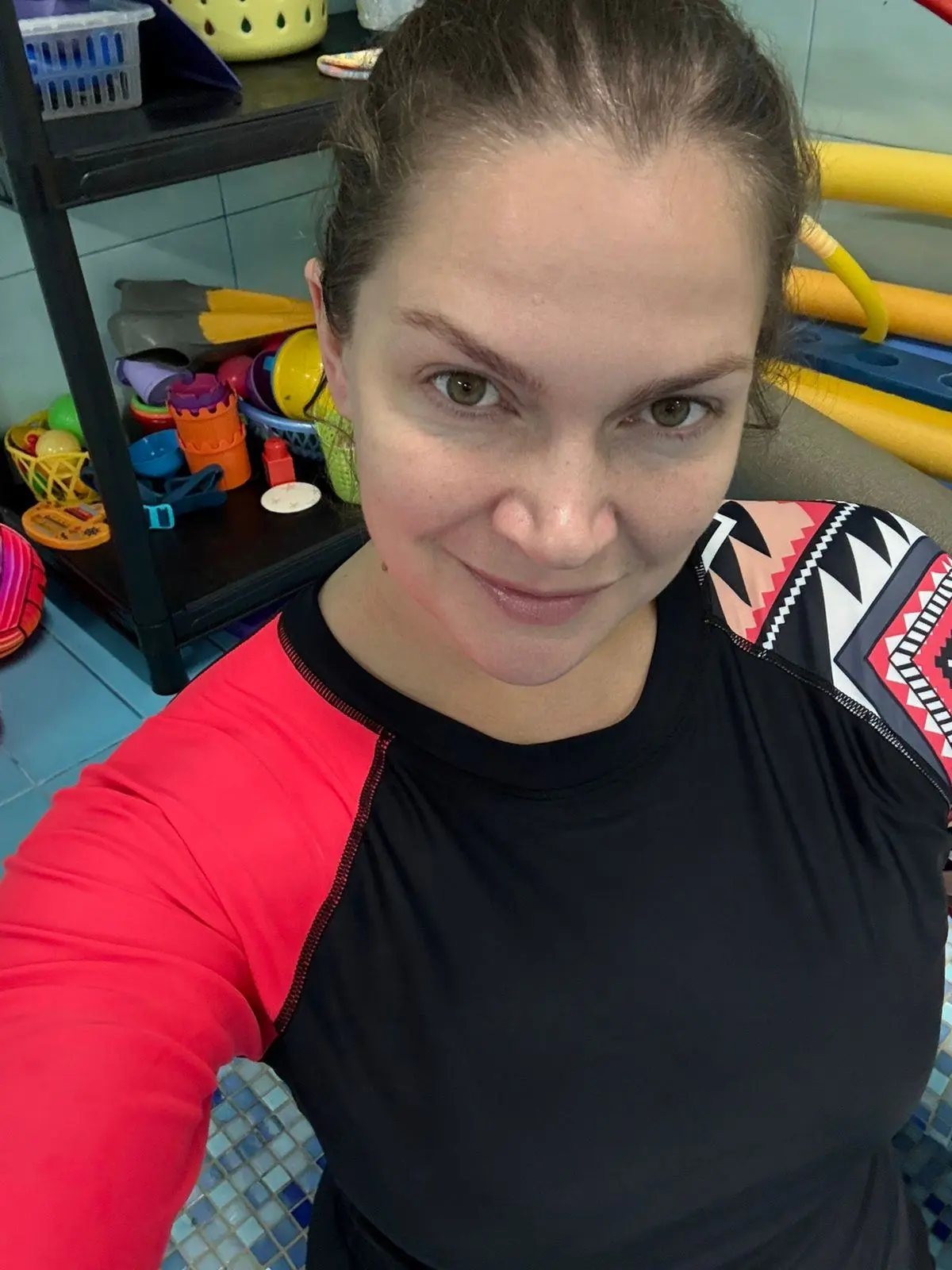 Знакомьтесь — Александра Гусева, наш флагман в мире водного спорта и педагог-тренер центра «Мама, я 