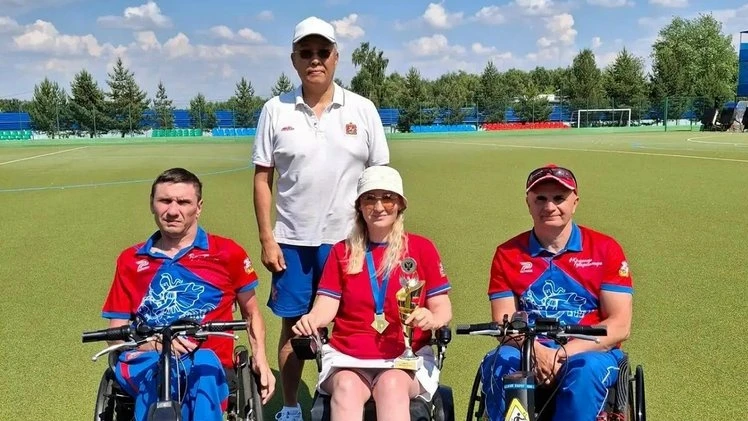 🏹 Наши лучники — чемпионы России! Екатерина Кондратьева взяла два золота.
 
В Алексине завершился ч