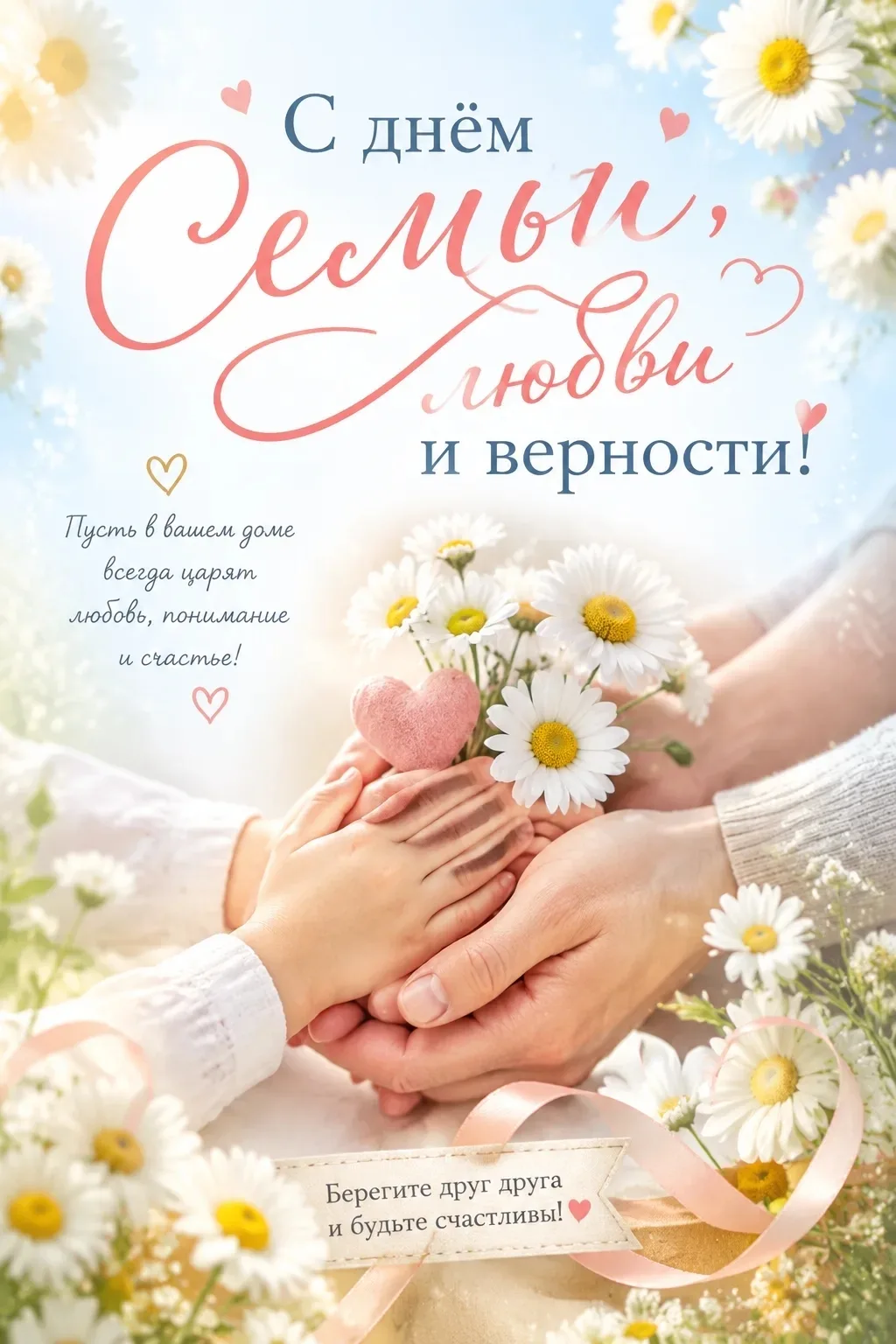 💞 Семья – место, где нас любят без условий, понимают с полуслова и всегда ждут

Именно рядом с близ