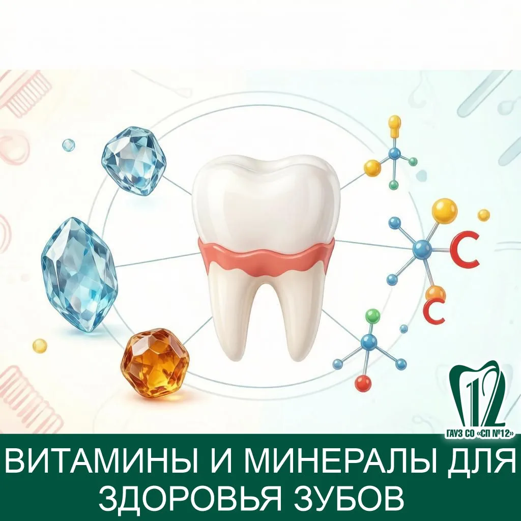 Витамины и минералы для здоровья зубов. 

🦷Здоровье зубов зависит не только от правильной гигиены, 
