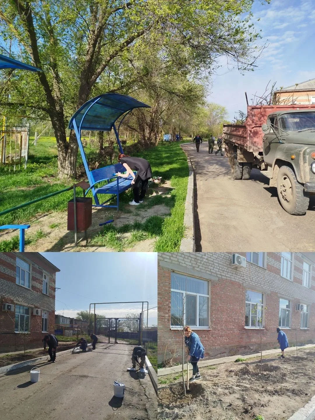 «Волго-каспийский дом-интернат» присоединился к участникам всероссийской недели субботников «Мы за ч