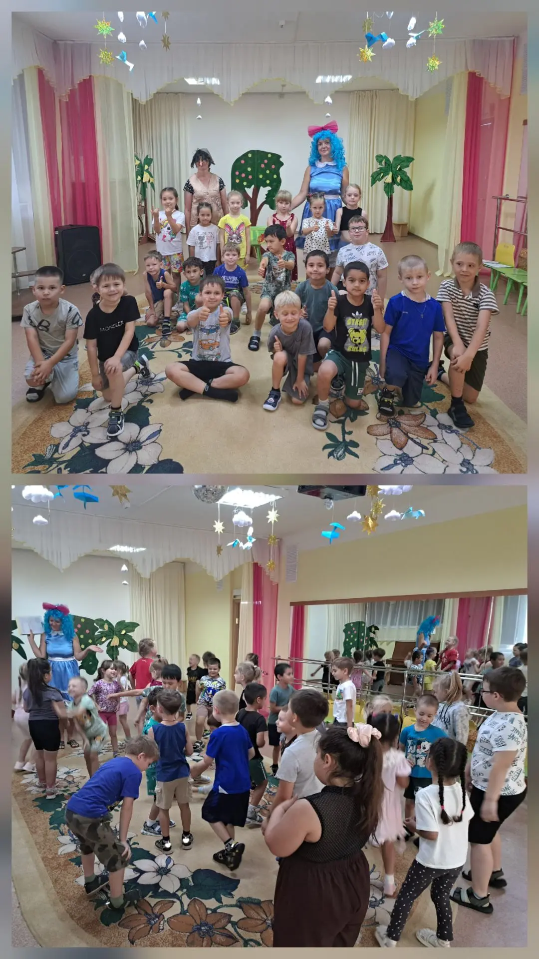 В детском саду устроили весёлое активное развлечение, посвященное театру! В гости к ребятам пришли К
