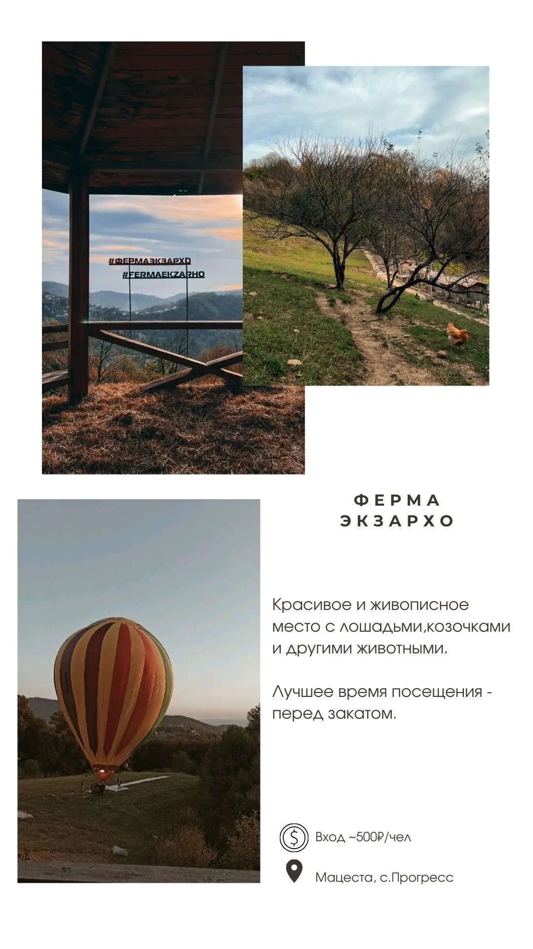 Делимся местами, которые стоит посетить в Сочи: