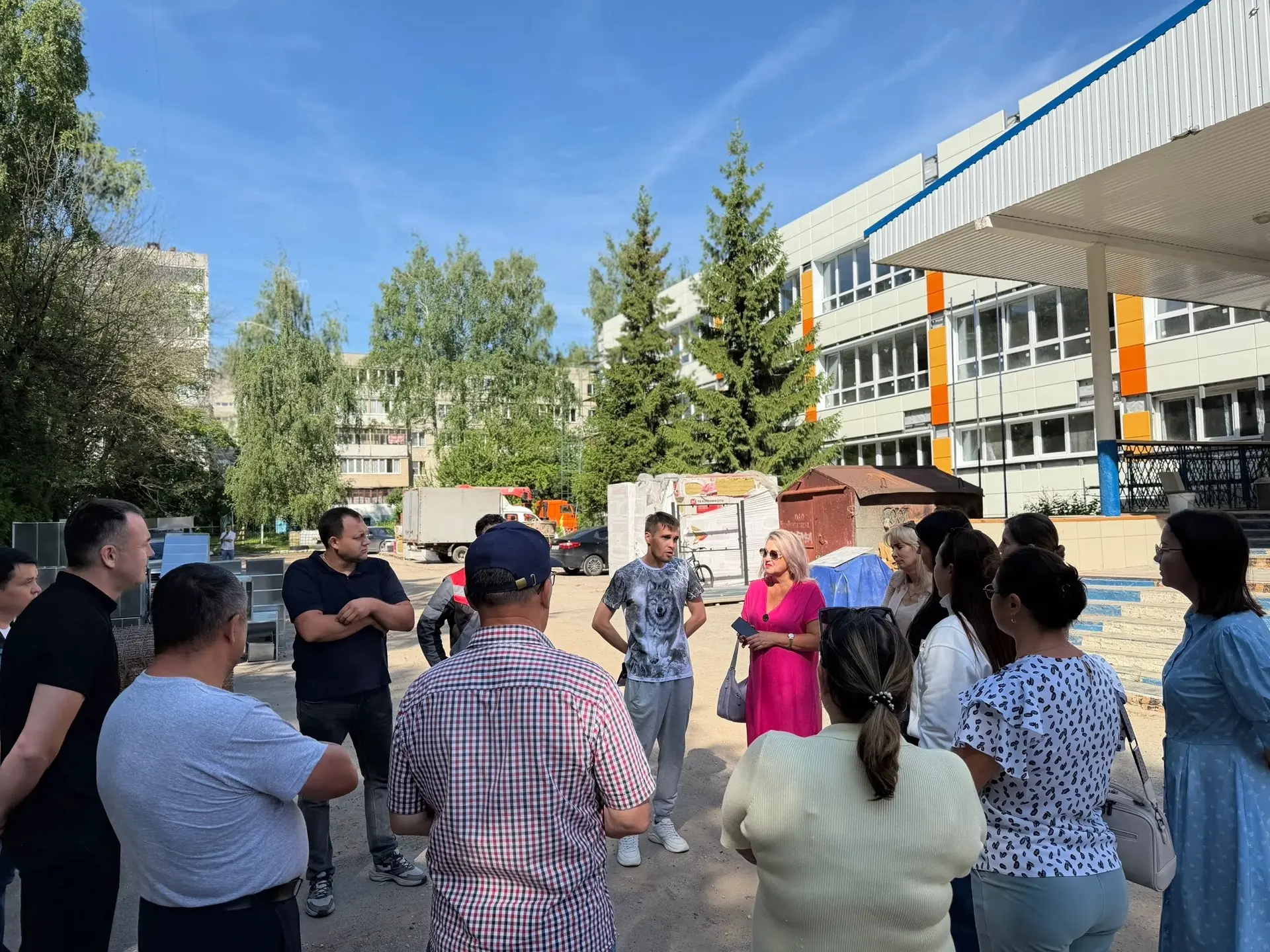 🏡В МБОУ «СОШ № 37» г. Чебоксары продолжается масштабный капитальный ремонт. По данным на 2 июля 202