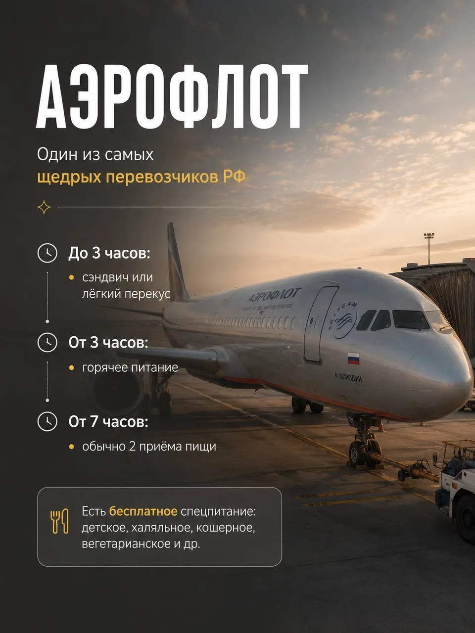 Чем кормят и поят разные авиакомпании: где дают горячее, где только воду, а где лучше взять сэндвич 