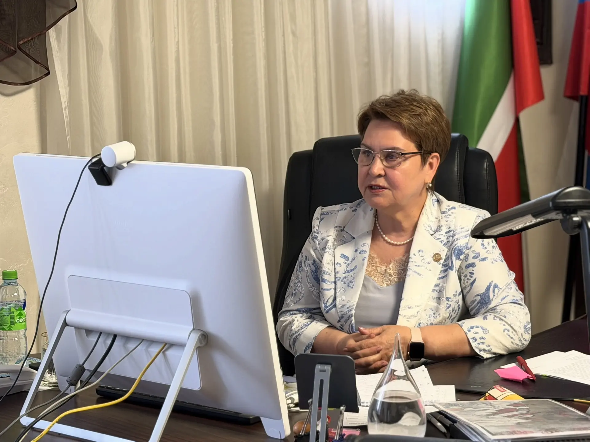 Провела совещание в режиме видеоконференцсвязи с уполномоченными по правам человека в субъектах Росс