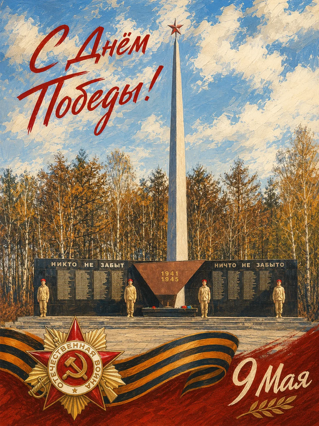 С Днём Великой Победы! 🌸

Майские цветы, звонкие детские голоса, мирное небо над головой… В этот де