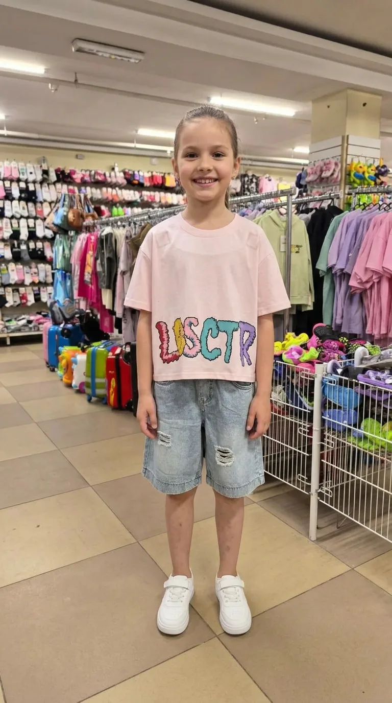 Модный образ для девочки  🌼

Футболка 
✅Цена 750
✅Размер 7 - 12 лет 

Шорты
✅Цена 1200
✅Размер 6-12