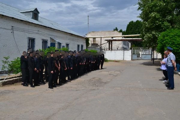 В исправительной колонии №12 УФСИН России по Волгоградской области состоялась торжественная линейка,