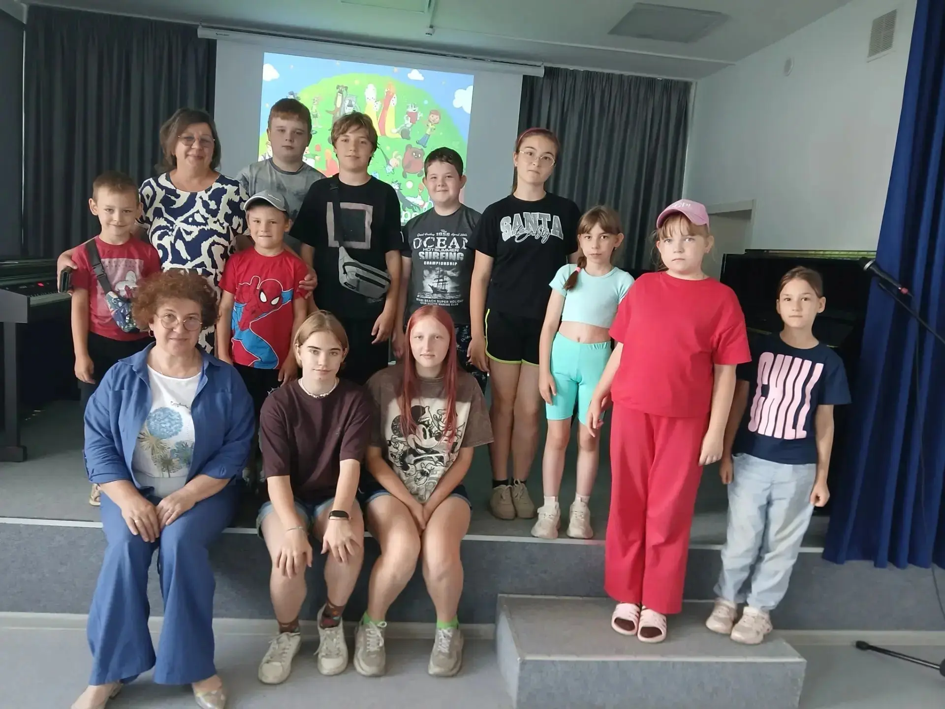 Сегодня преподаватели  Васильева О. В. и  
Щербакова И. В. организовали увлекательное мероприятие дл