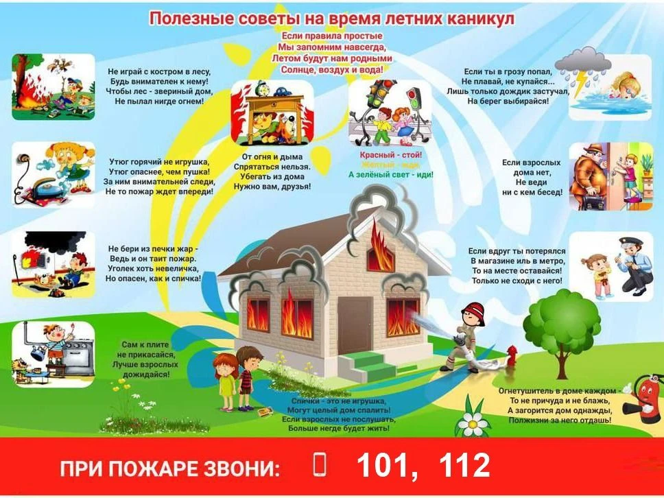 🔴Профилактика гибели детей на пожарах требует комплексного подхода, включающего контроль за детьми,