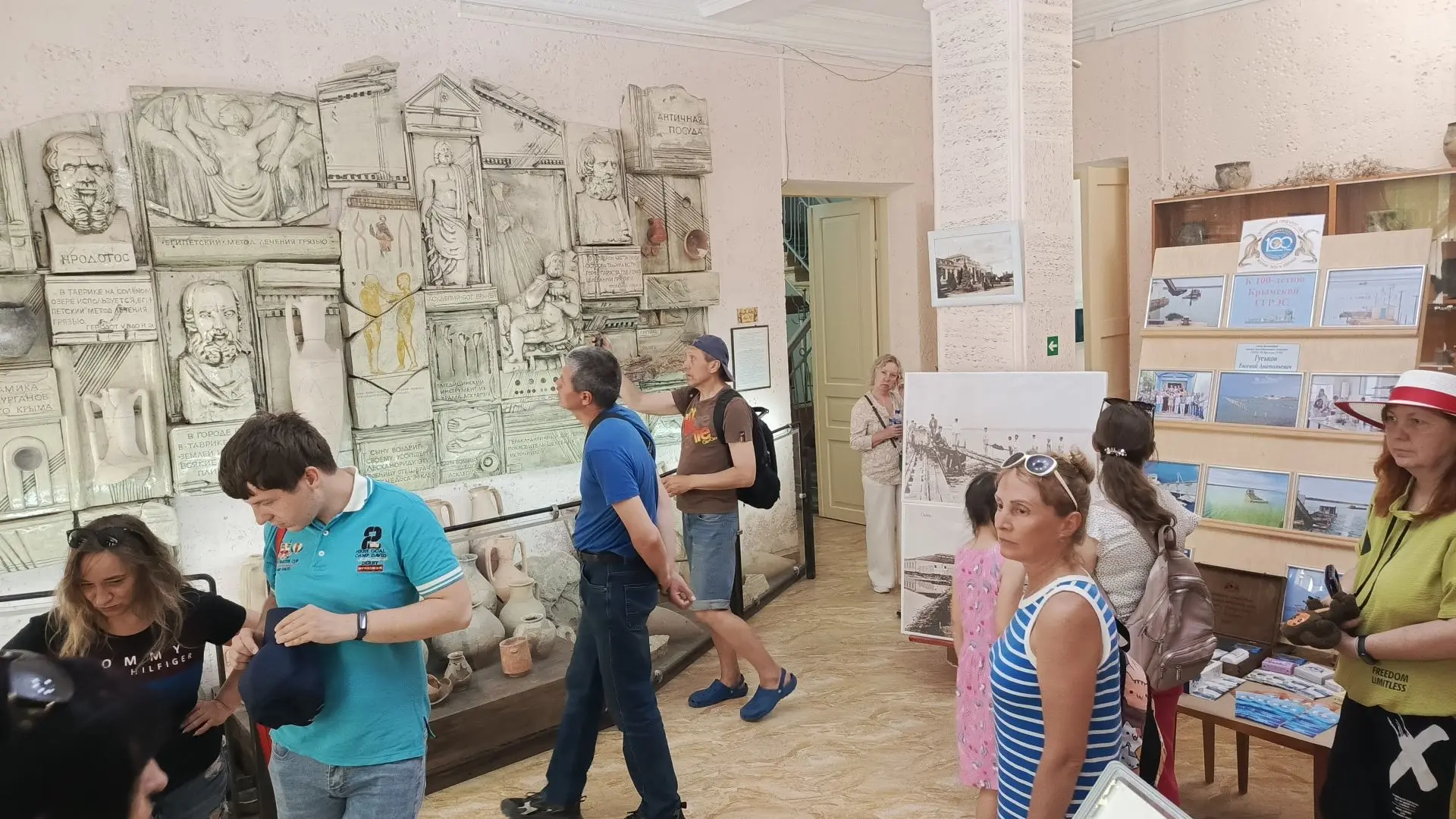 🏛️В День города Саки, в честь праздника, наш Музей краеведения и истории грязелечения провёл пешехо