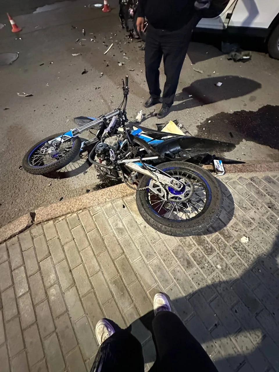 👤 Липецк.

Водитель автомобиля не уступил дорогу встречному мотоциклисту.

У пострадавшего перелом 