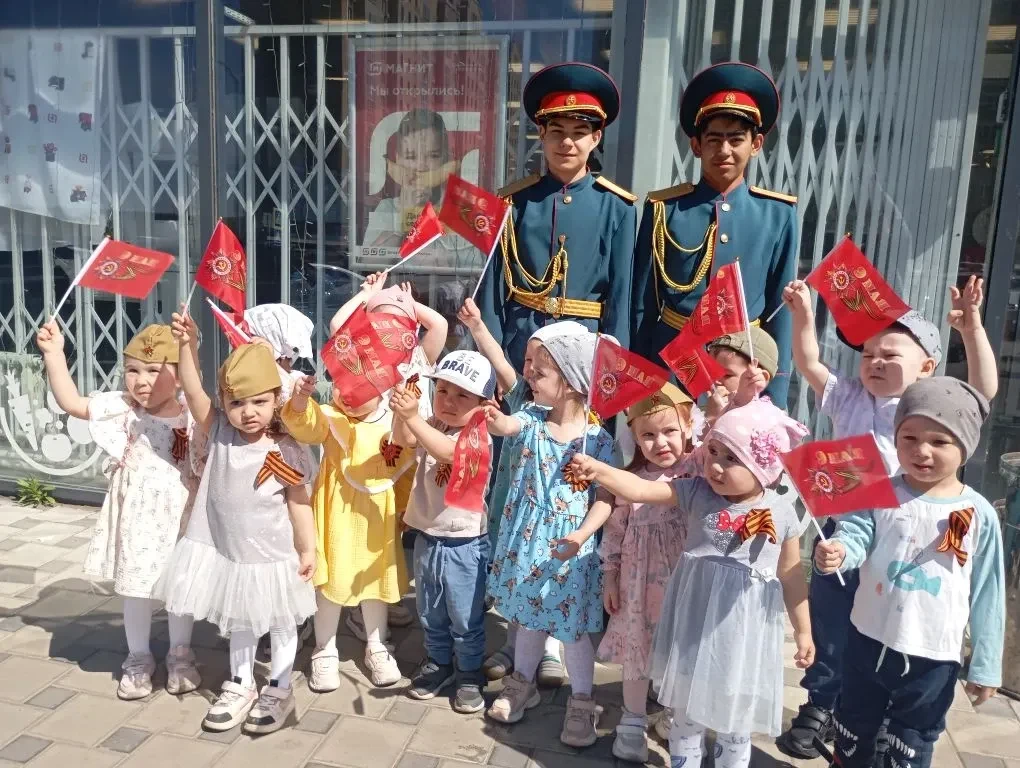 В нашем дошкольном образовательном учреждении стартовала Всероссийская акция «Георгиевская ленточка»