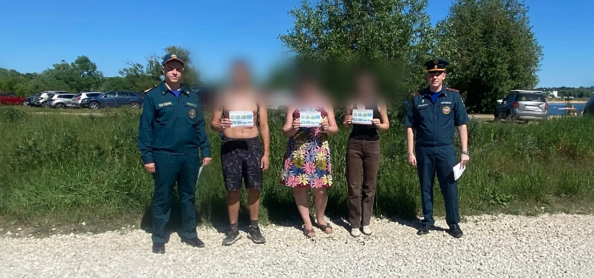 🌊🌲 Тройной рейд: вода, лес, безопасность
Жара не спадает — патрулирование усиливается. Сотрудники 
