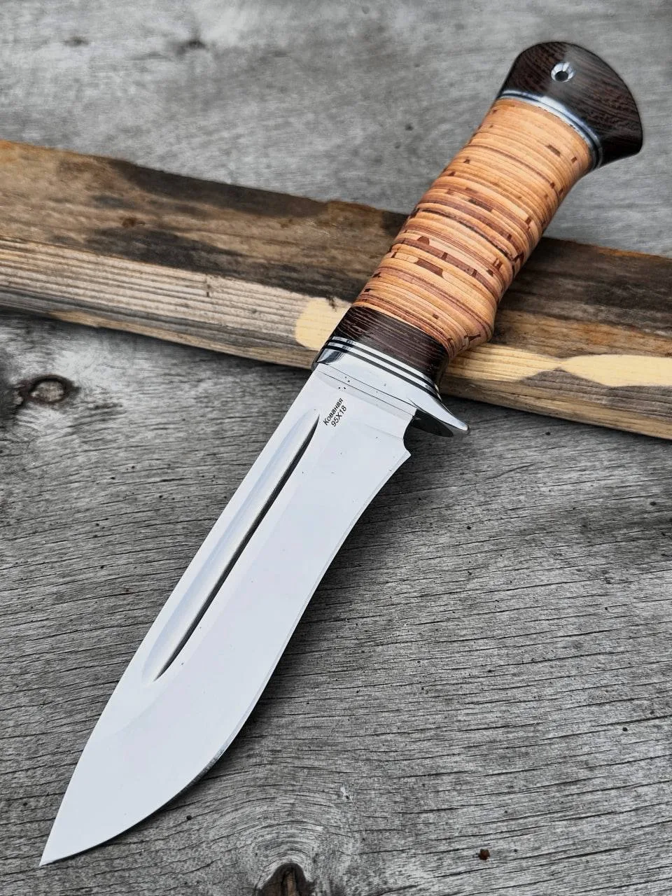🔪 Охотничий нож "Варан" — инструмент, созданный для серьезных полевых задач

Этот нож создан для те