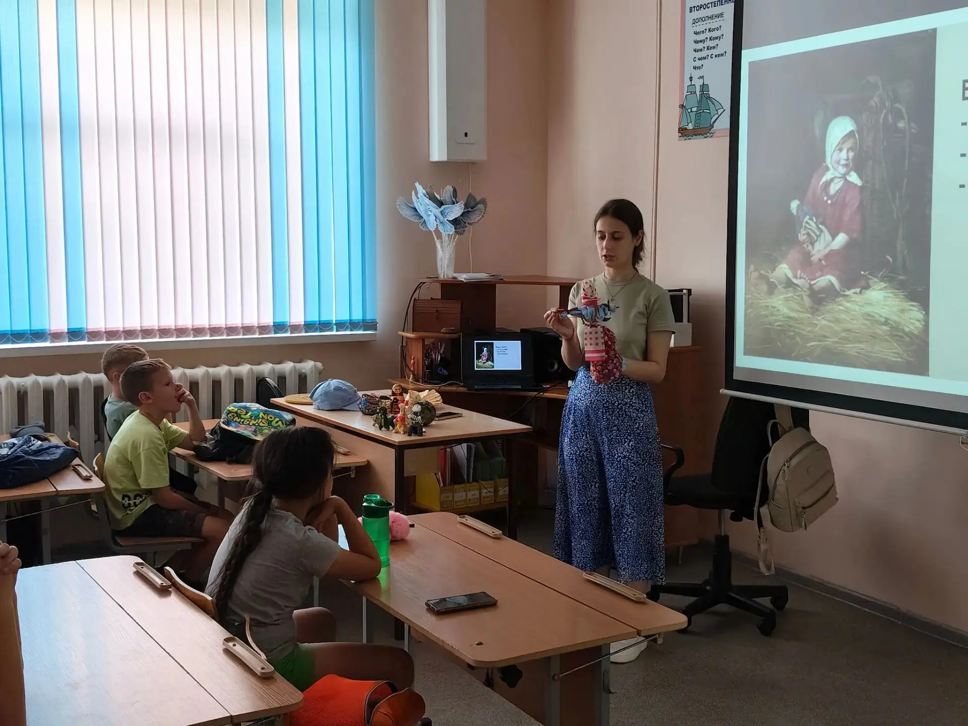 Сегодня в ДОЛ "Солнышко" был самый настоящий музейный день. В первой половине дня ребята посетили за