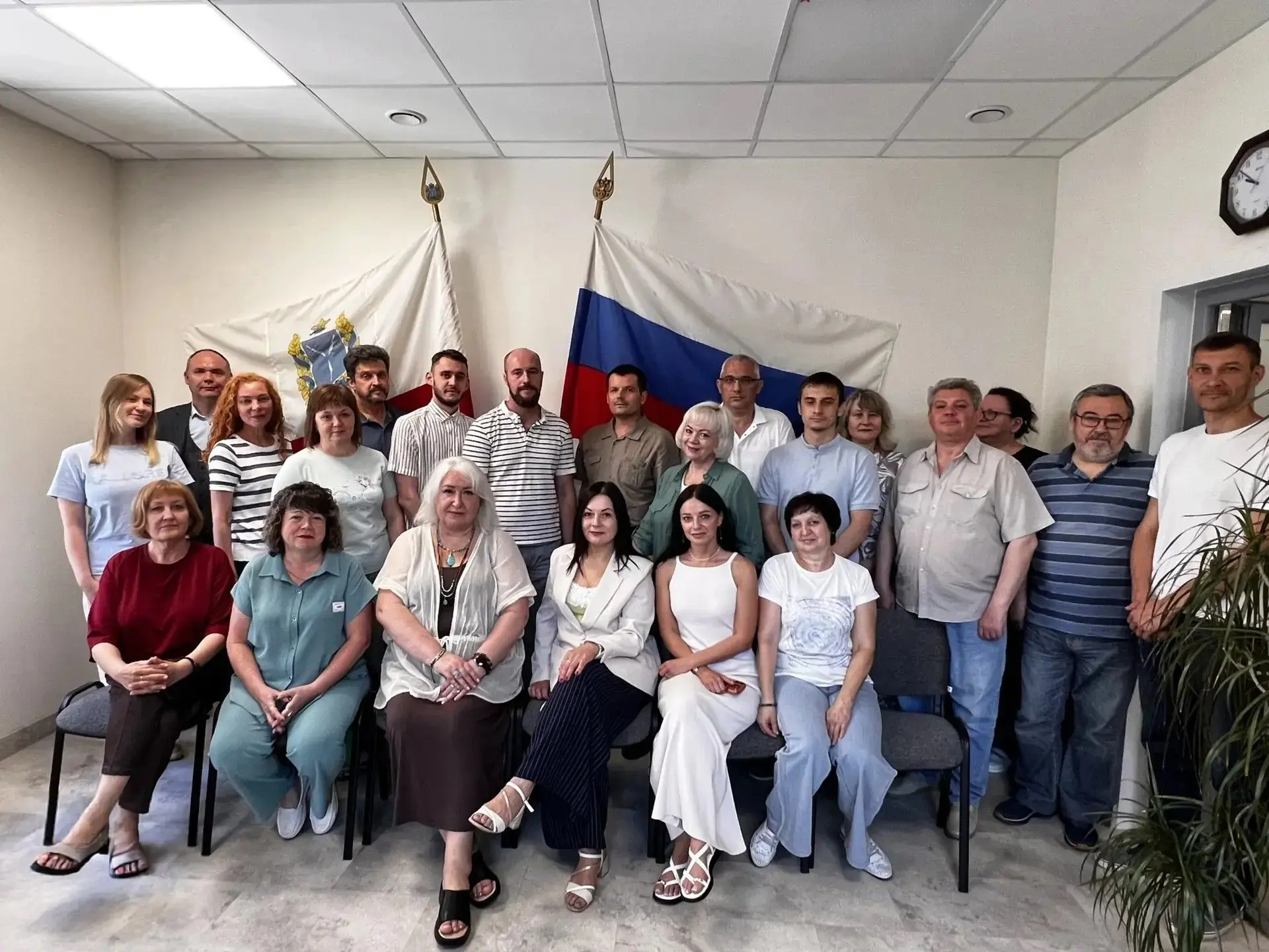 Сотрудники организаций строительной отрасли региона присоединились к празднованию Дня России🇷🇺

Со