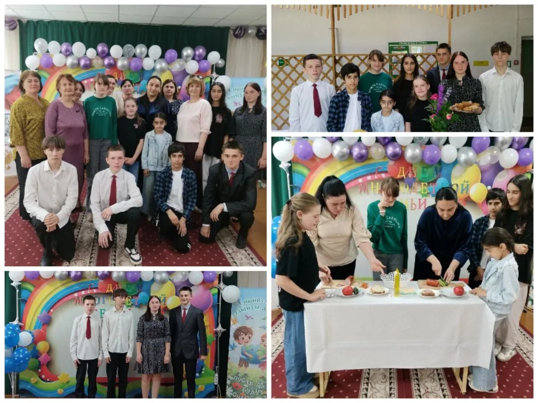 30 мая в СП Ремонтненского района прошло мероприятие «Большая семья», посвященное Дню многодетных се