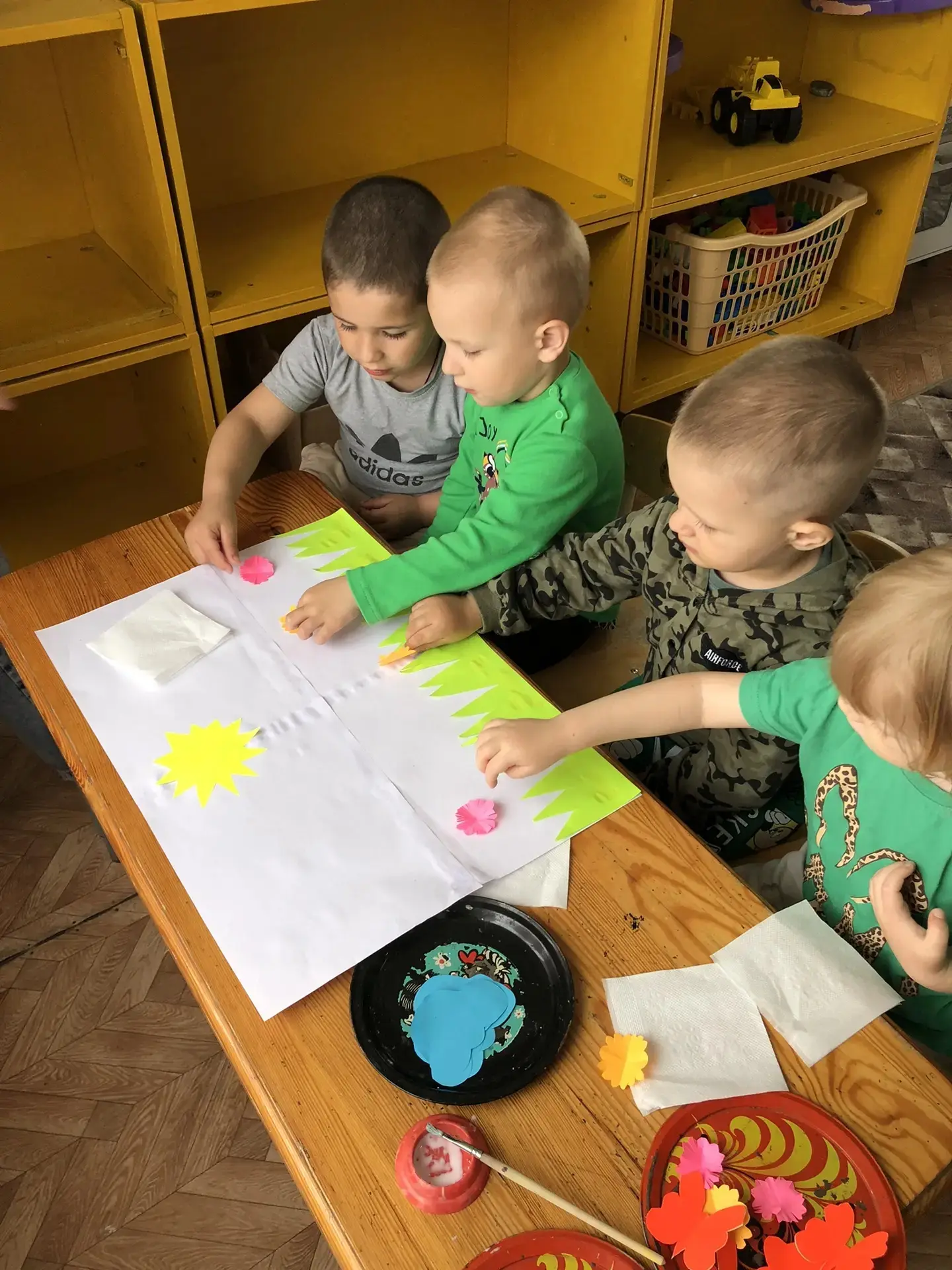 Коллективная работа на тему: « Вот оно какое, наше лето!».