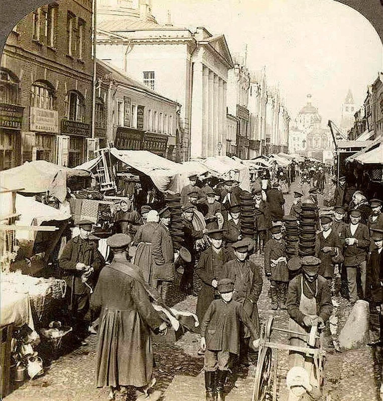 📸 Рынок на Китай Городе

📆 1898 года

🌆Хроники Москвы