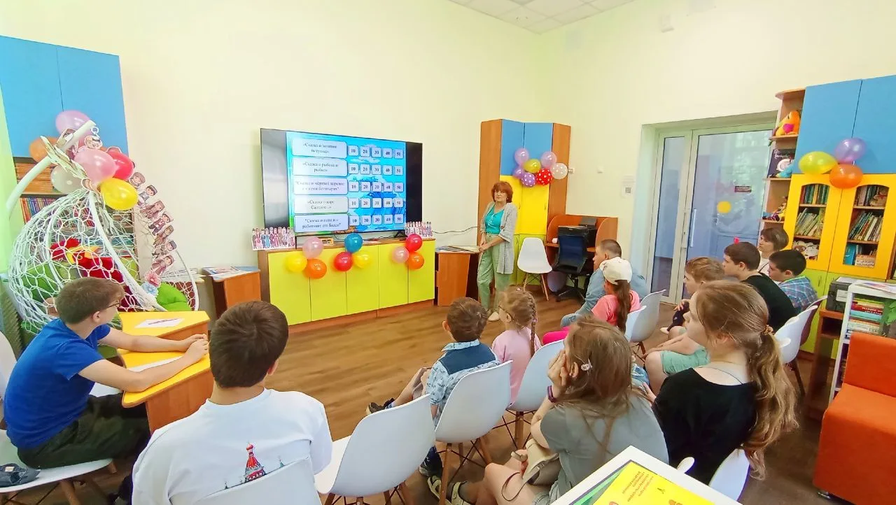 #Центральная_городская_детская_библиотека
В эти дни в детской библиотеке было по-настоящему сказочно