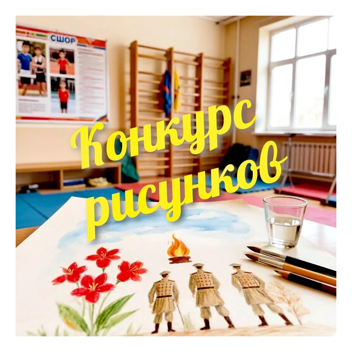 🎨 ПРИГЛАШАЕМ ЮНЫХ ХУДОЖНИКОВ ! 

Дорогие воспитанники нашей спортивной школы!
В преддверии дня нача