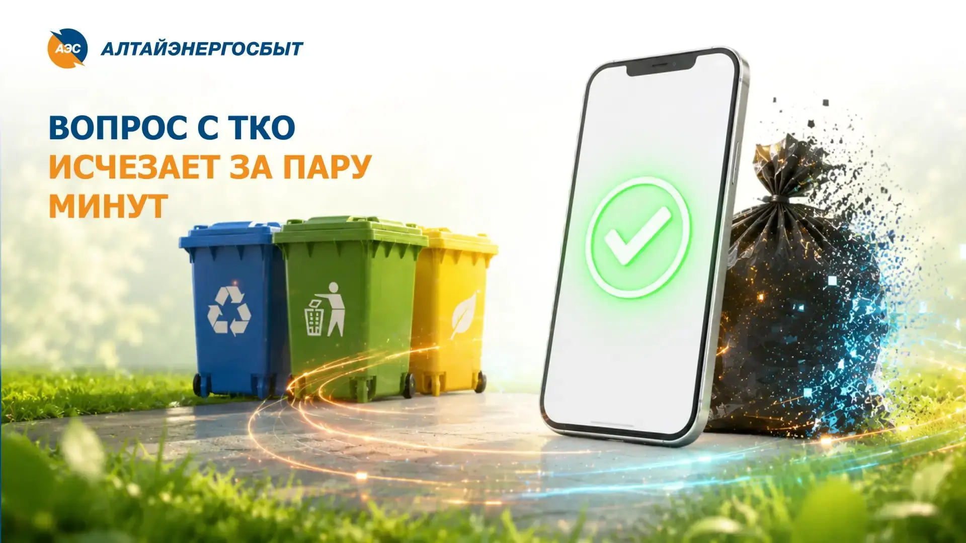 Вопрос с ТКО можно закрыть за пару минут🔥

Если вы клиент ООО «Единый оператор» в Республике Алтай,