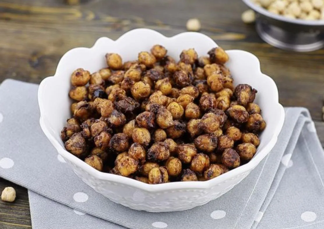 🍬 Карамелизированный нут с корицей и какао (в духовке)

Ингредиенты

• Нут – 150 г (вес в сухом вид