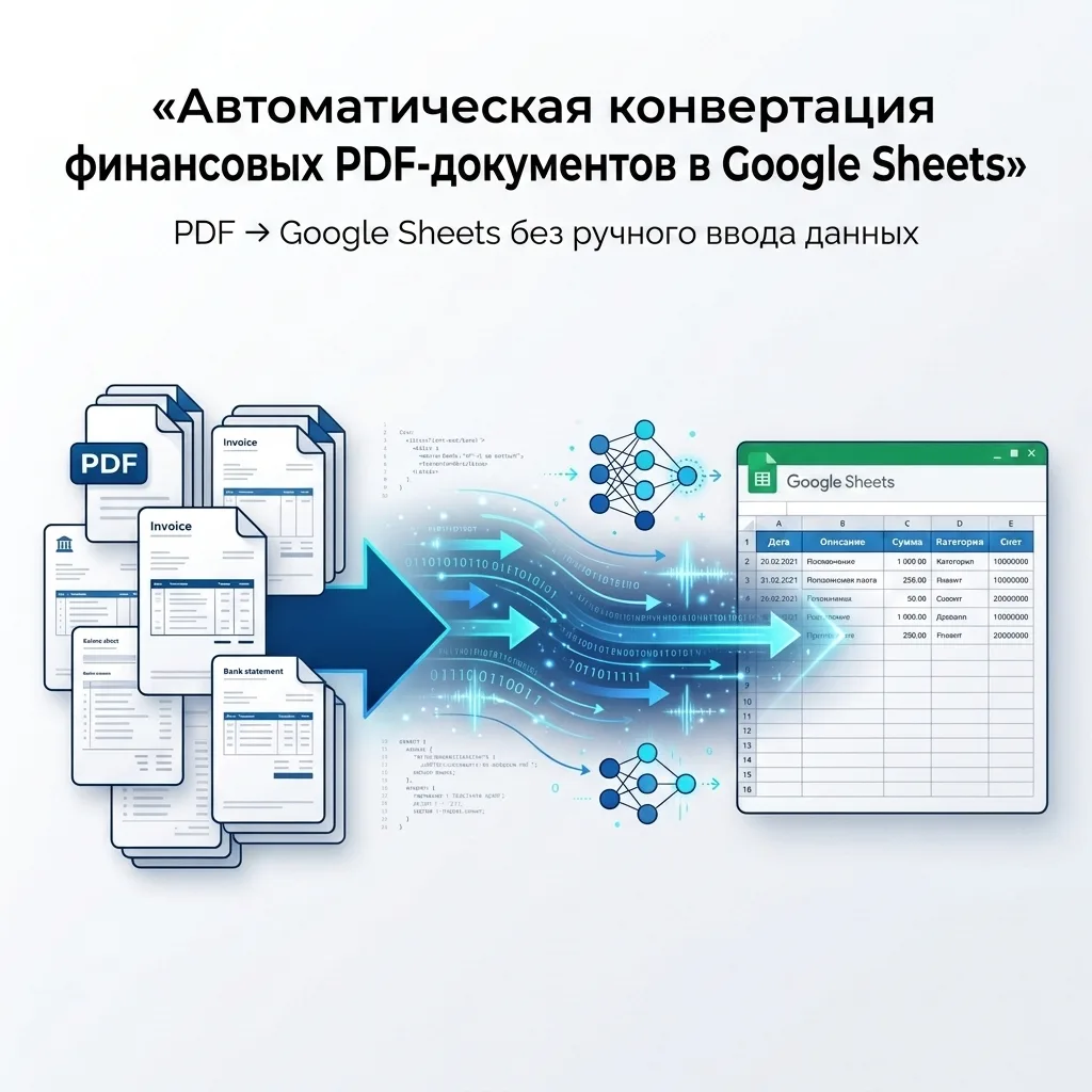 ⚡️Конвертация финансовых PDF-документов в Google Sheets без ручной работы

Мы разработали универсаль