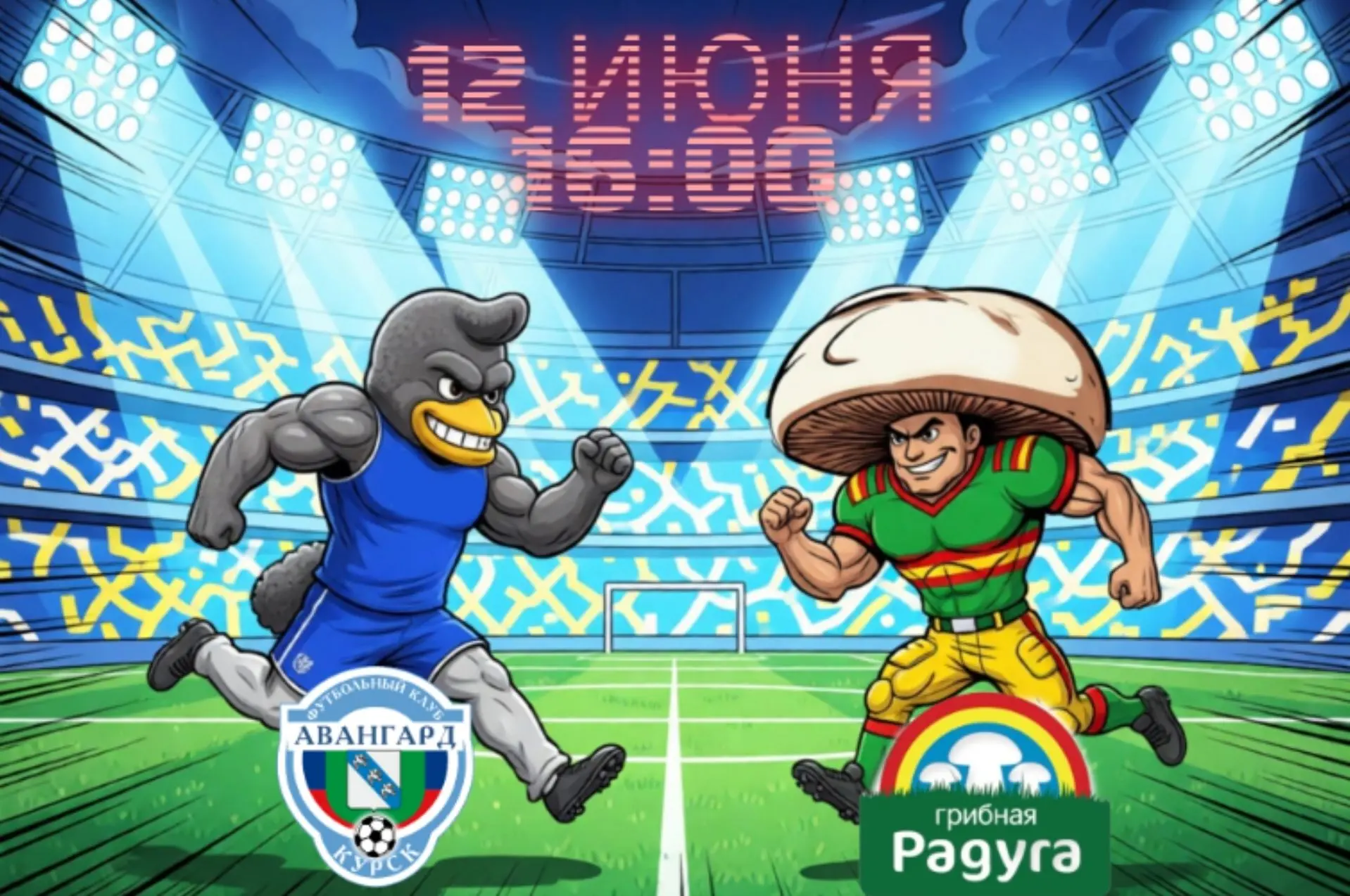 🏆ФИНАЛ КУБКА ОБЛАСТИ

12 июня в Курске состоится финал Кубка Курской области по футболу. Встречаютс