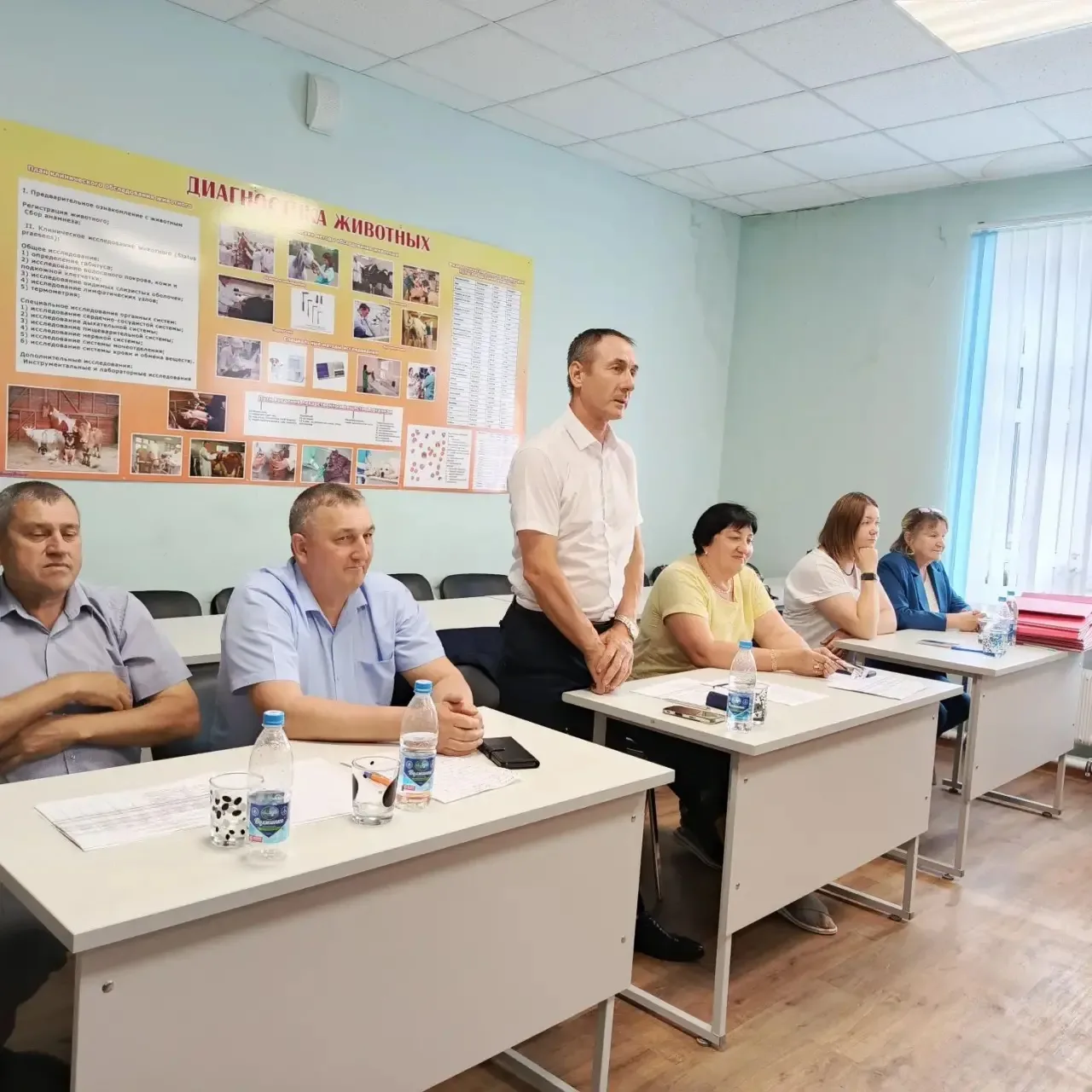 Представители ветеринарной службы района приняли участие в итоговой аттестации будущих специалистов
