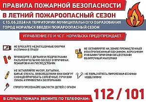 Сезон повышенного риска: основные правила пожарной безопасности в летний период
Лето – это время, ко