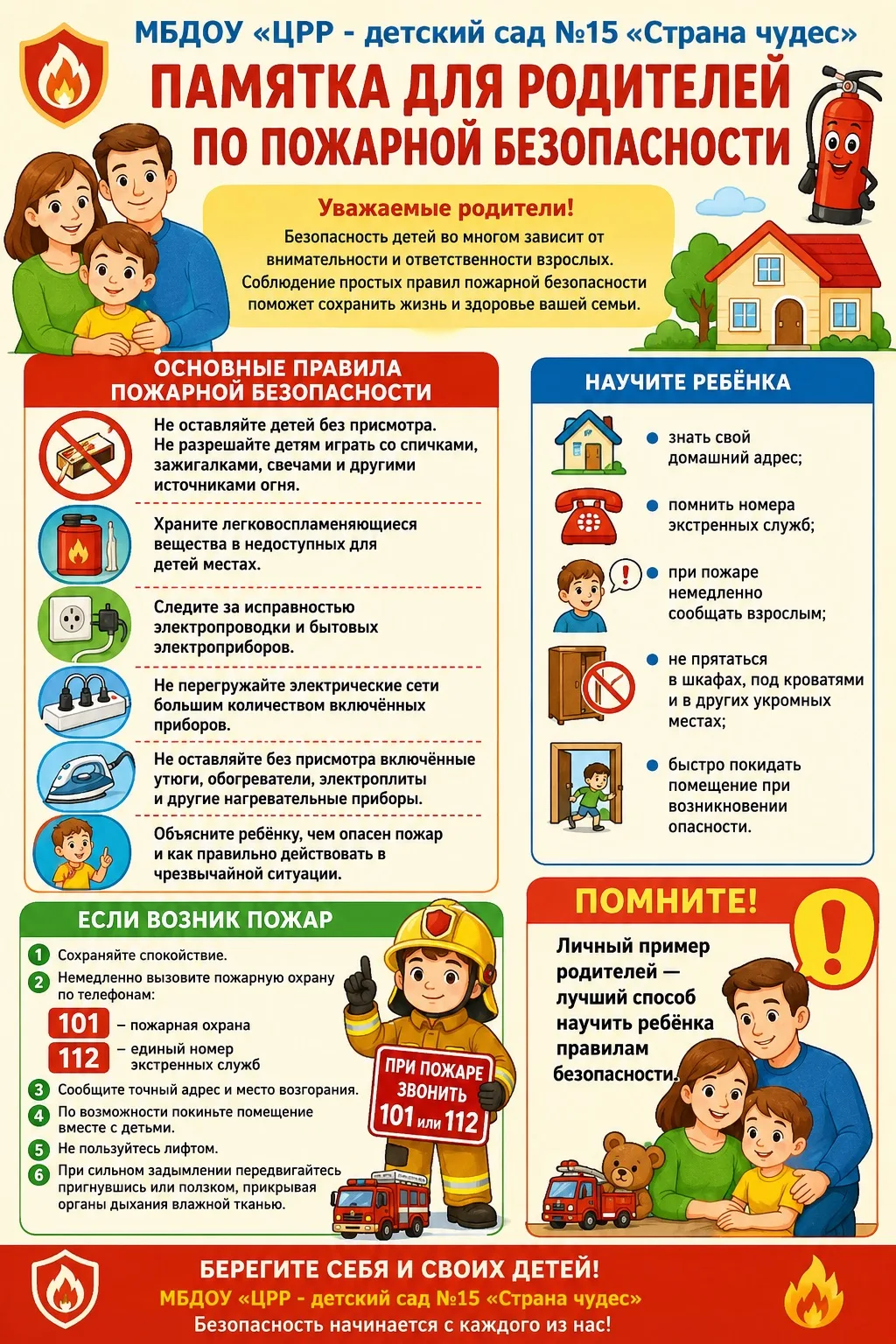РУБРИКА «МИНУТКА БЕЗОПАСНОСТИ» 🧯

Безопасность детей — прямая ответственность родителей. Дошкольник