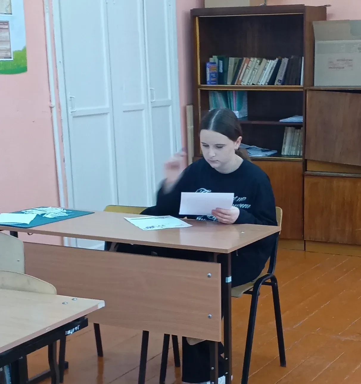 В последний учебный день классные руководители провели для детей инструктажи по правилам поведения у