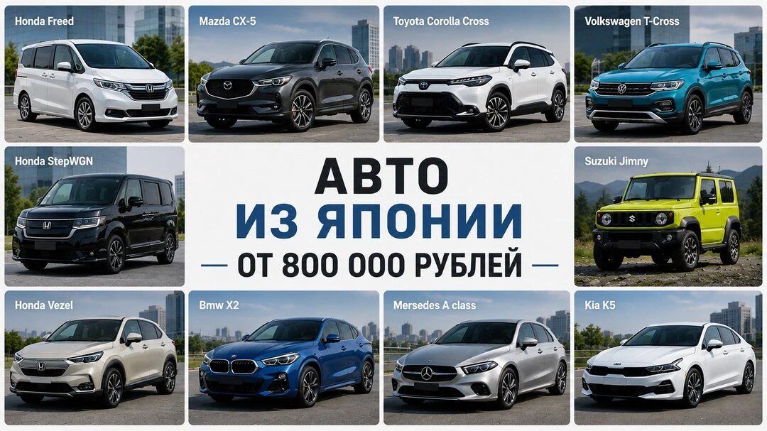 Авто из Японии, Кореи и Китая под заказ

Бесплатный расчет и подбор. Льготный утильсбор, автомобили 