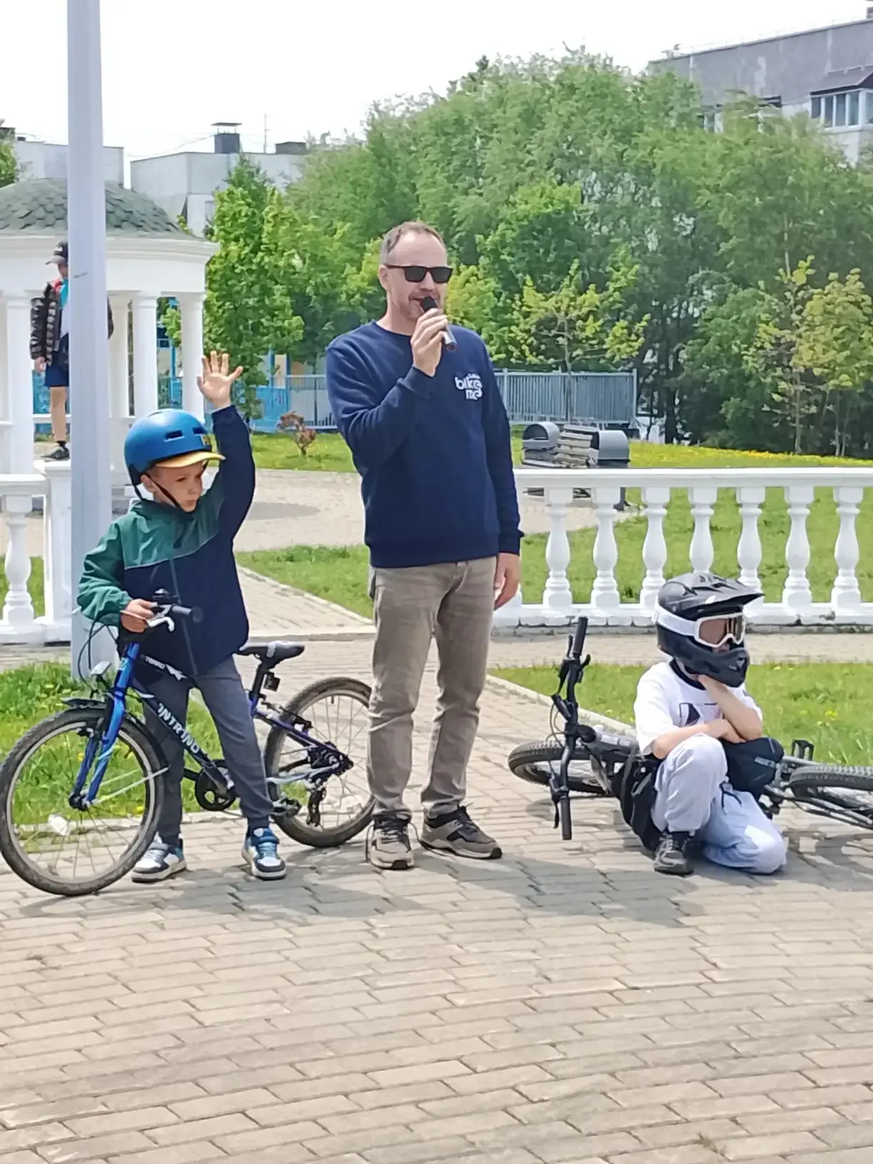 В День Велосипеда  мы встретились с велоклубом Ивана Бутакова🚴‍♀️🚴

Юные велосипедисты показали, ч
