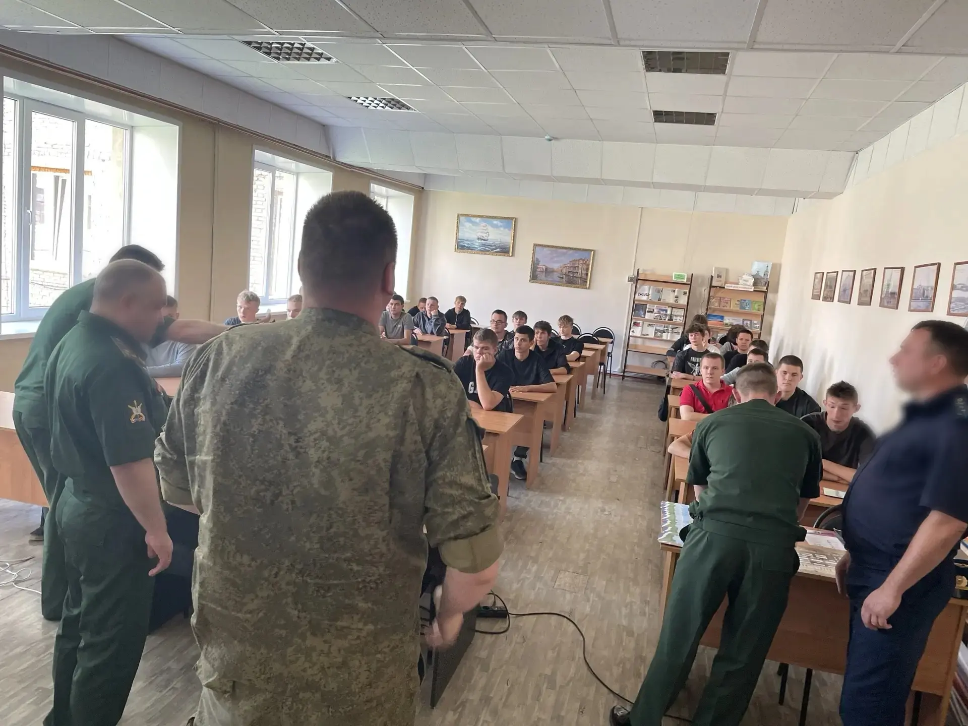 Сегодня в нашем колледже состоялось профориентационное мероприятие с представителями Михайловской во