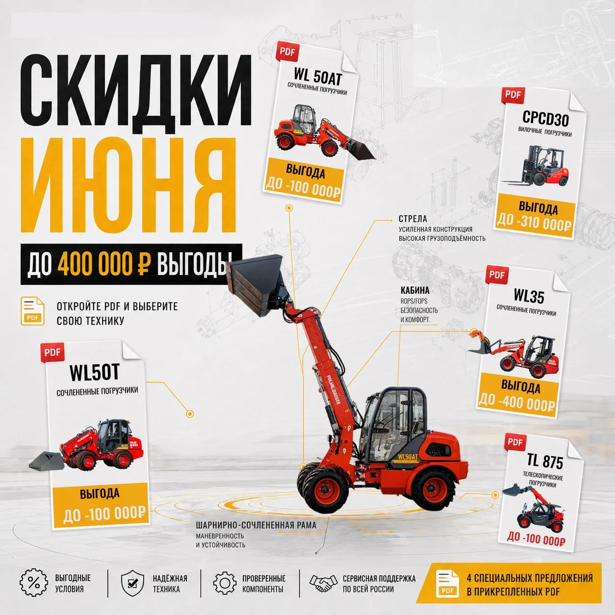❗СПЕЦИАЛЬНЫЕ ПРЕДЛОЖЕНИЯ НА ТЕХНИКУ POLAR BADGER
В этом месяце мы подготовили специальные предложени