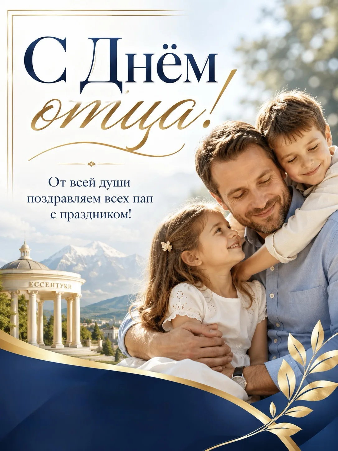 Дорогие отцы, дедушки, уважаемые жители города Ессентуки!

От имени Думы города Ессентуки сердечно п