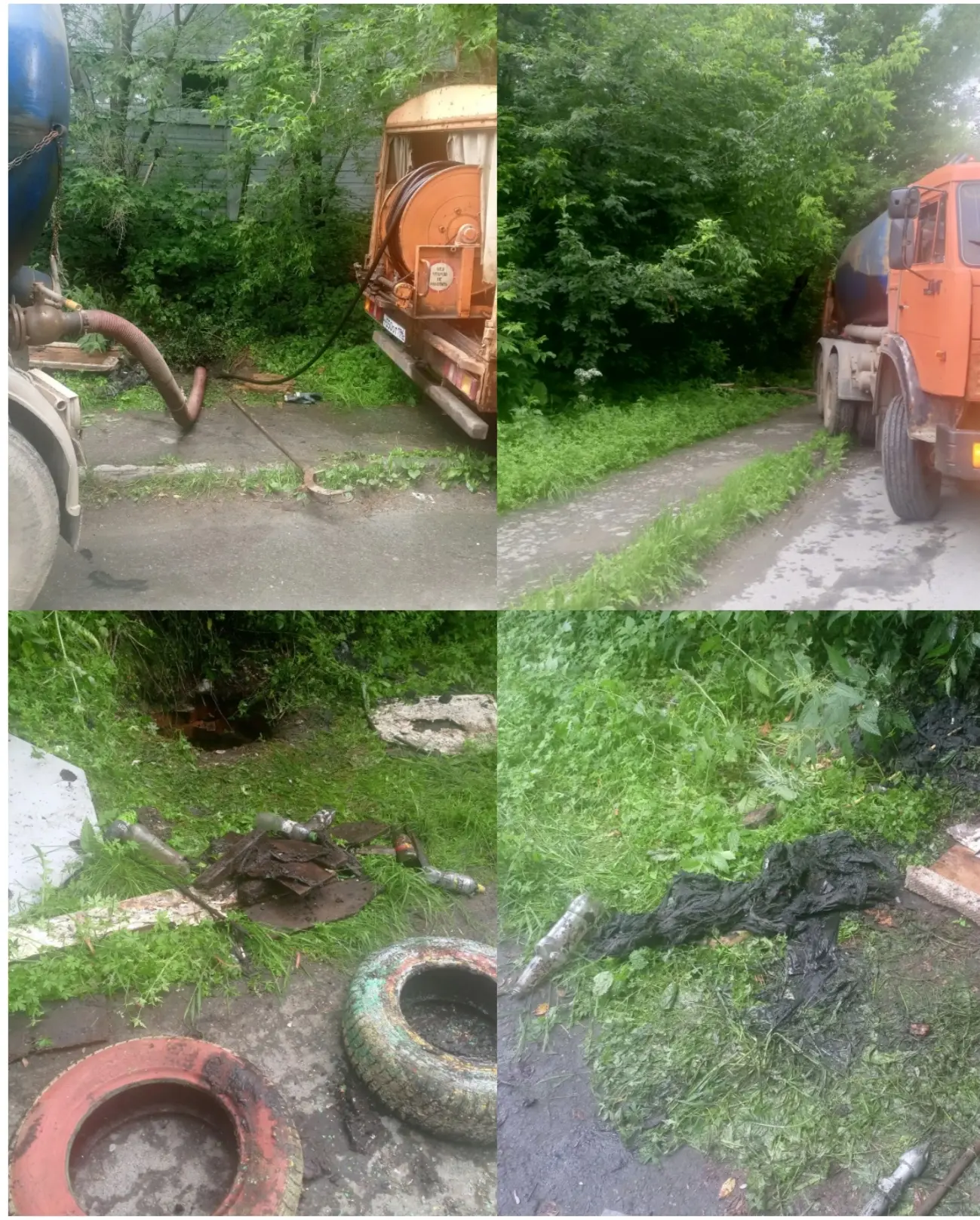 Устранение засора на центральном коллекторе водоотведения по ул.Милицейская - Ключевская