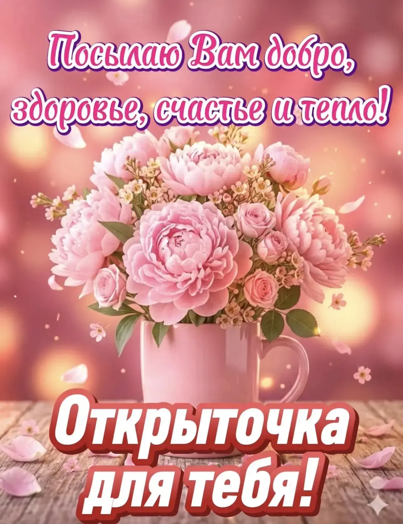 🥰 Оставляйте реакции, если понравилась открытка и делитесь с близкими ❤

Подпишитесь и Вы не сможет