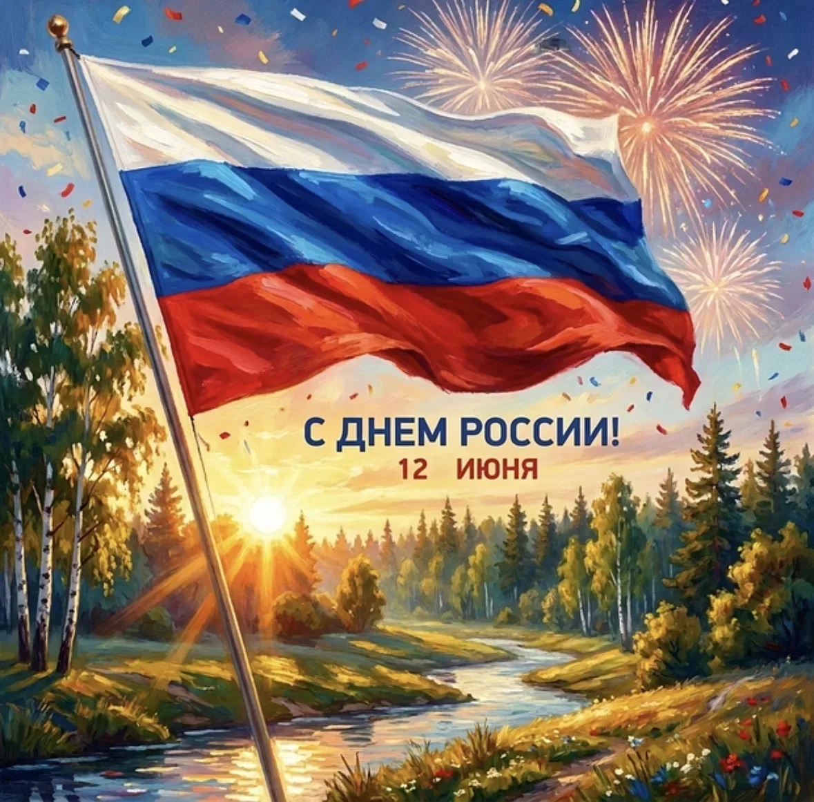 🌟С праздником Россия ❤️ 
➡️Мы сегодня работаем в обычном режиме с 10 до 20