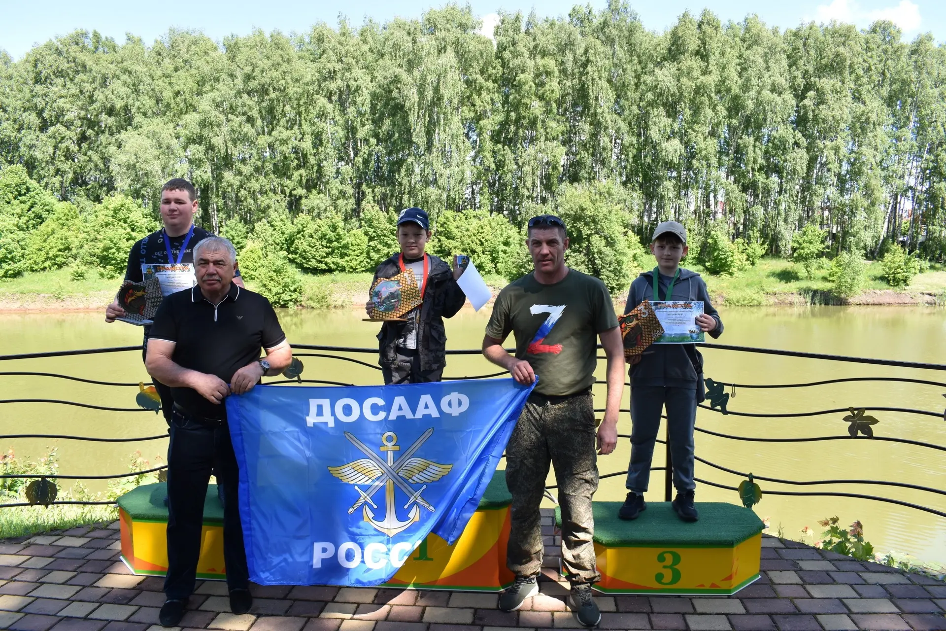🦈1 июня на Рублёвском пруду состоялась традиционная детская рыбалка, посвящённая Международному дню