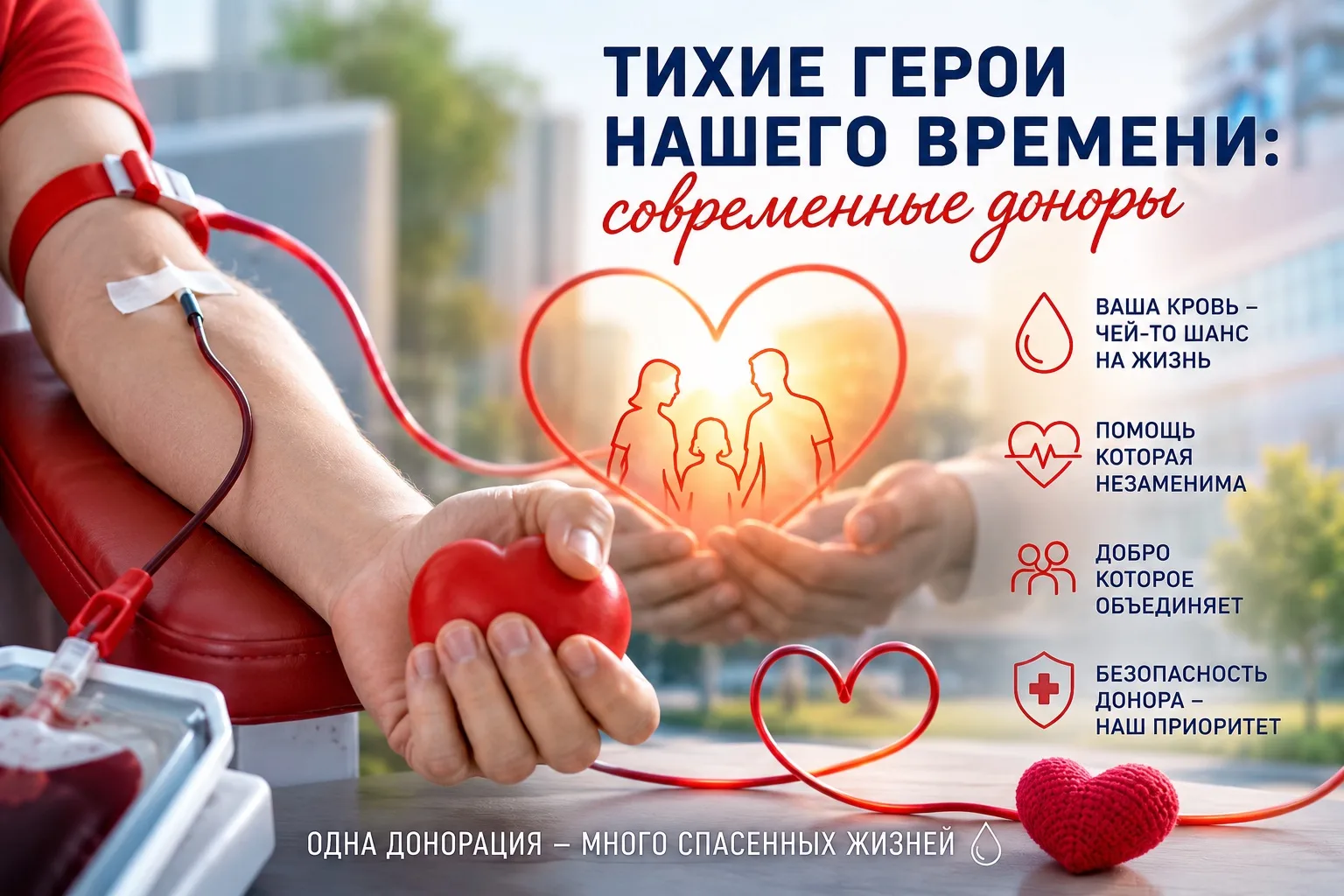 Тихие герои нашего времени: современные доноры

Каждый день в больницах тысячи пациентов нуждаются в