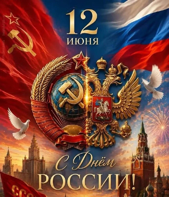 🟨 С Днём России, дорогие друзья! 🇷🇺

От всей нашей команды Александра Демина мы хотим поздравить 