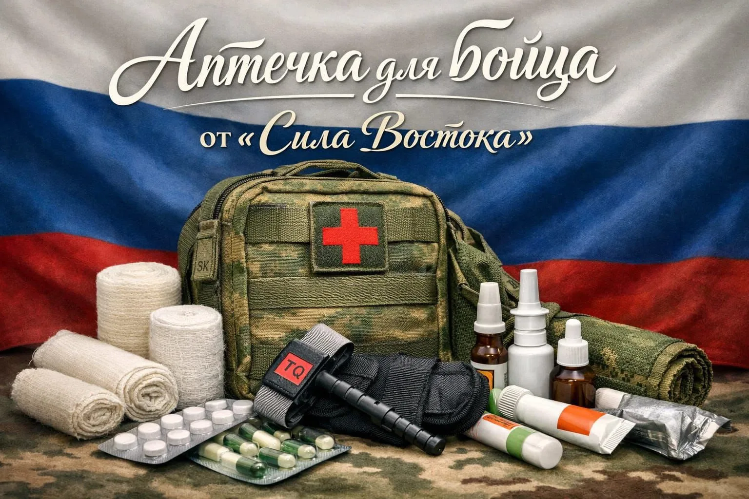 🇷🇺КОМАНДА!!! Сегодня *ВТОРНИК* - собираем аптечку для бойца

👩‍⚕️МЕДИЦИНА ОТ БИНТА ДО ...

200 - 