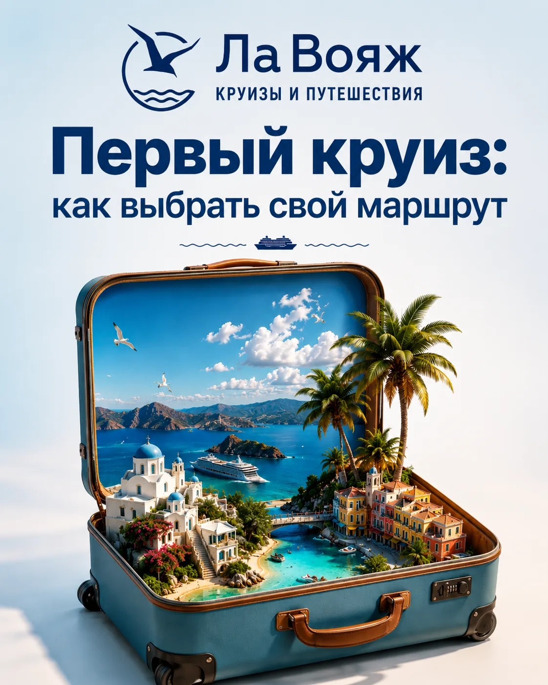 ⁉️ Первый круиз: как выбрать правильно?

Когда впервые решаешь отправиться в отпуск в круиз, легко р