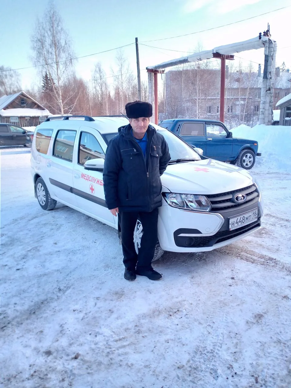 Уважаемые коллеги и жители района! Сегодня мы поздравляем нашего водителя, Бабушкина Виктора Иванови