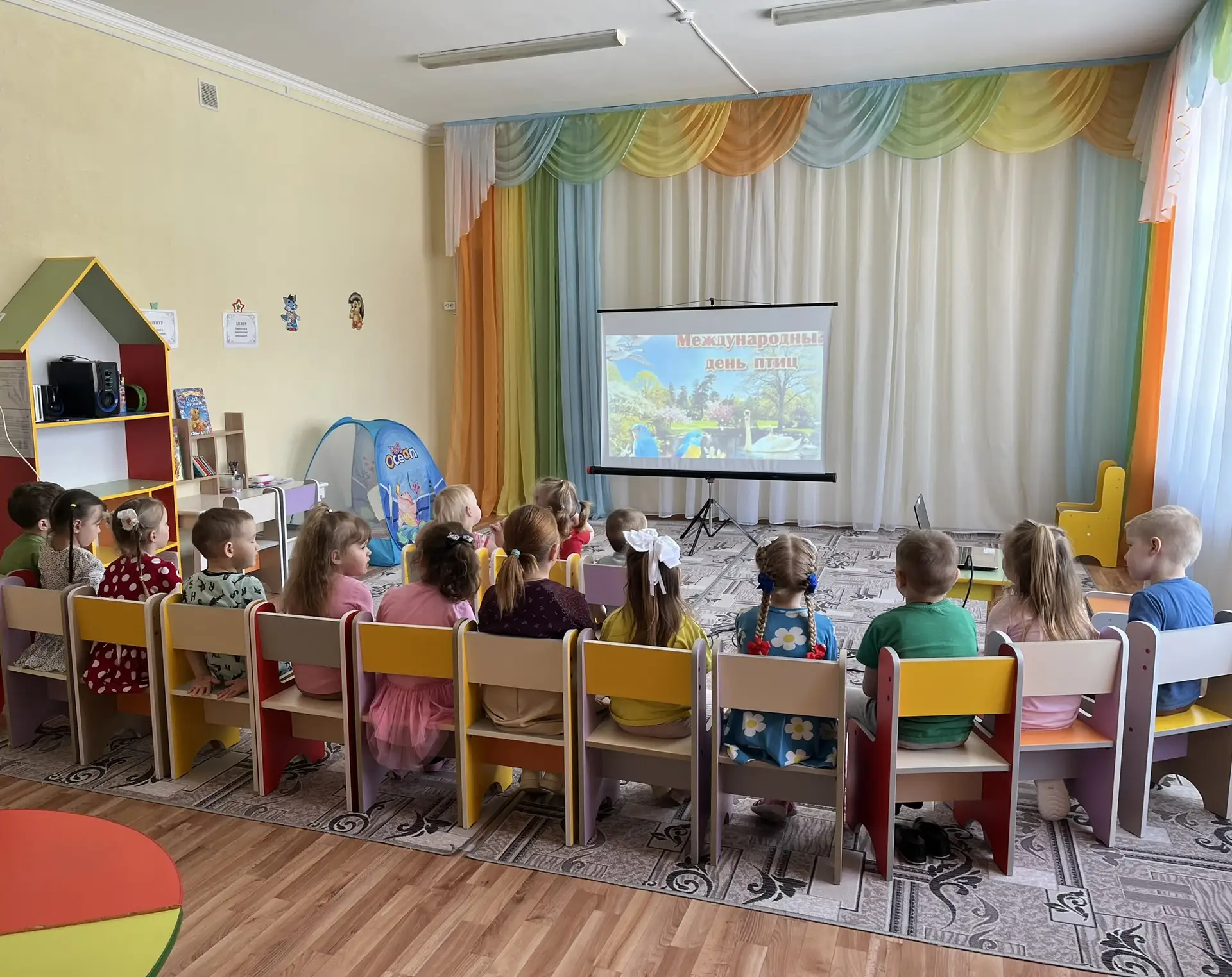 1 апреля наш детский сад присоединился к празднованию Международного дня птиц – доброго и светлого п